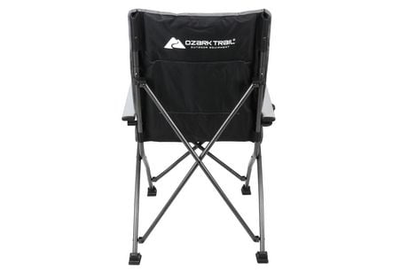 ozark trail ultra high back folding quad camp chair