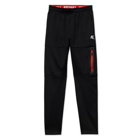 AND1 Garçons "Squaring Up" Pantalon en molleton, jusqu'à la taille 16