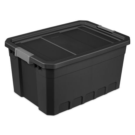 Sterilite Boîte Empilable 72L - Noir 72L