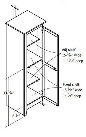 Ameriwood Single Door Pantry Walmart Canada