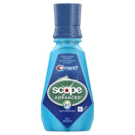 Crest with scope mouthwash