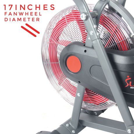 sunny health and fitness air bike