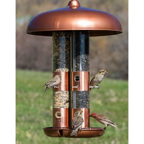 Perky-Pet Copper Triple Tube Bird Feeder | Walmart Canada