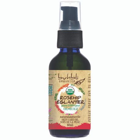 Buhbli Organics Rosehip Oil, Certified Organic
