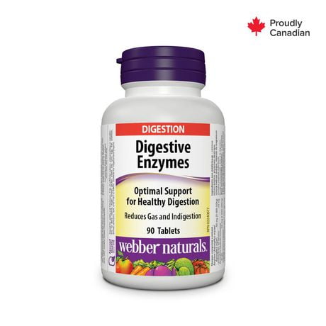 Webber Naturals® Digestive Enzymes, 90 Tablets
