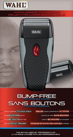 wahl bump free rechargeable shaver