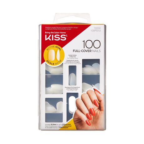 Kiss 100 Count - Active Oval, Active Oval - Walmart.ca