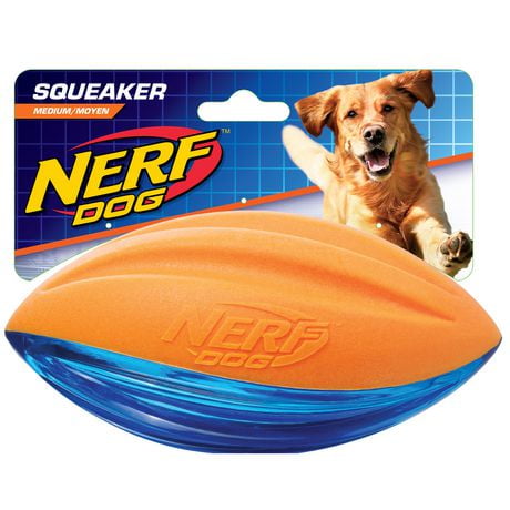 nerf rugby ball dog