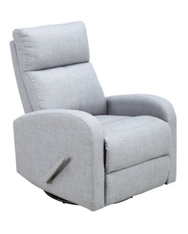 grey nursery armchair