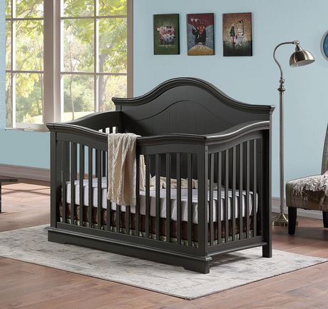 Concord Baby Brayden 4 In 1 Convertible, White Crib And Dresser Set Canada