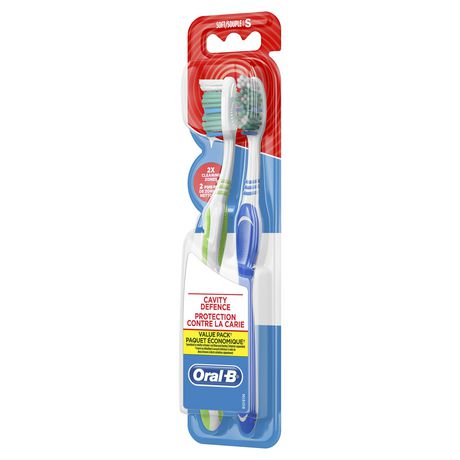 Oral-B Cavity Defense Manual Toothbrush, 40 Soft | Walmart Canada