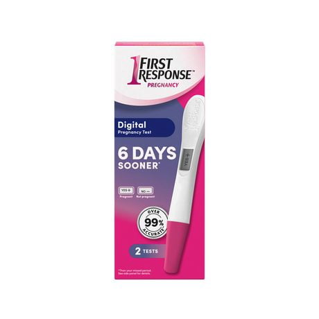 FIRST RESPONSE™ Digital Pregnancy Test, 2 tests