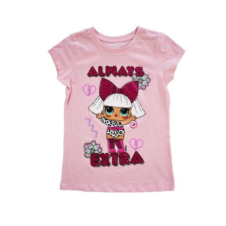 Girls L.O.L SURPRISE! Always Extra Pose T-Shirt | Walmart Canada