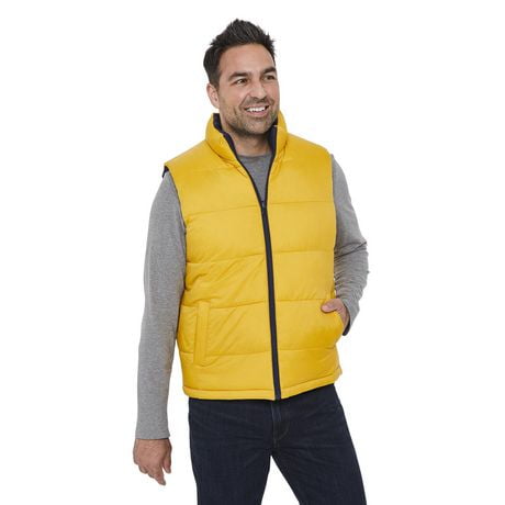 George Men's Reversible Puffer Vest | Walmart Canada