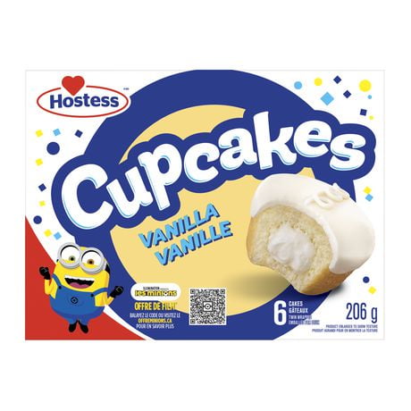 Hostess® Vanilla Cupcakes, 206 g