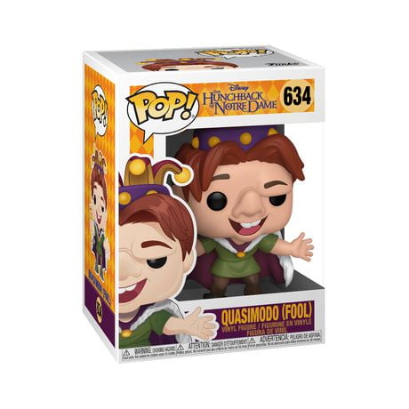 Funko POP! The Hunchback of Notre Dame - Quasimodo (Fool) Vinyl Figure ...