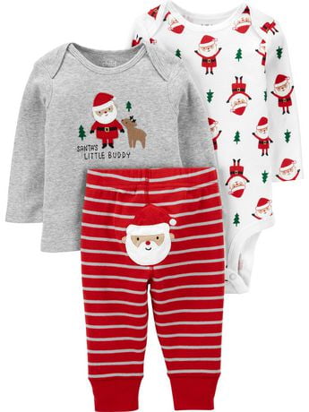 Child of Mine made by Carter's Infant Boys' 3-piece Set -Santa ...