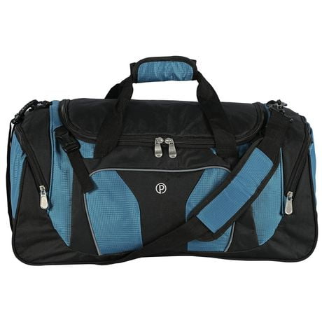 Protege 22" Sport Duffel Bag, Teal/Black, 22in Travel Duffle