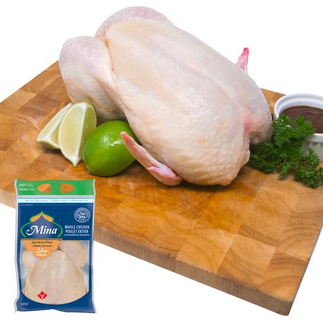 Mina Halal Fresh Whole Chickens Walmart Canada