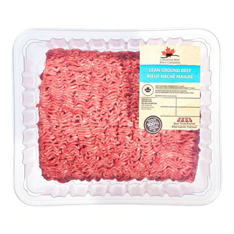 Lean Ground Beef, Your Fresh Market, 1 Tray, 1.25 - 1.55 kg