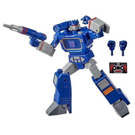SOUNDWAVE 6" ACTION FIGURE TRANSFORMERS RED SERIES G1 WALMART EXCLUSIVE R.E.D 