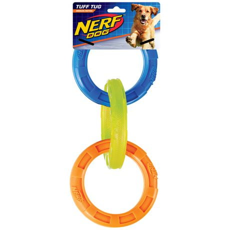 Nerf Dog Thermoplastic 3 Ring Dog Toy