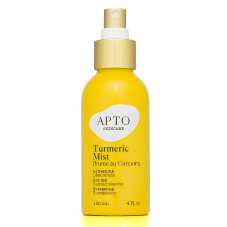 APTO Skincare Turmeric Mist with Witch Hazel, Vegan & Cruelty-Free, 4 fl. oz., Hydrating Facial Mist