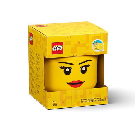 Lego - Tête de Rangement Petite Fille