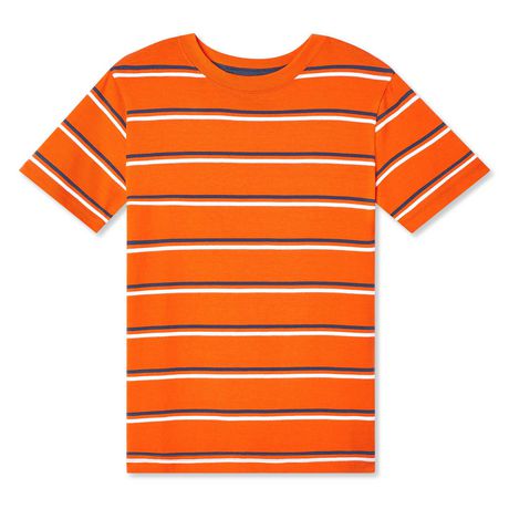 George Boys' Short Sleeve Striped T-Shirt | Walmart Canada