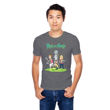 T-shirt à manches courtes Rick & Morty Ram Hero Group pour homme
