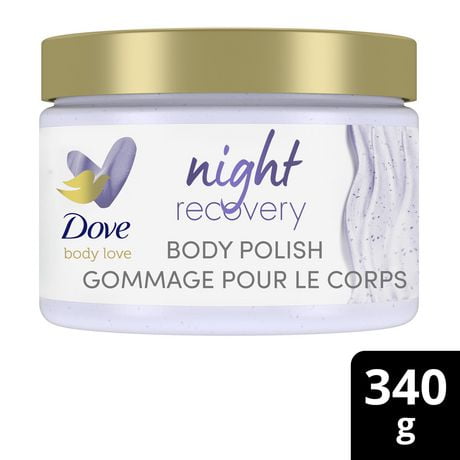 Dove Body Love Night Recovery Body Scrub, 340g