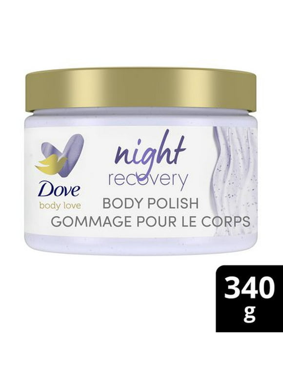 Dove Body Love Night Recovery Body Scrub, 340g
