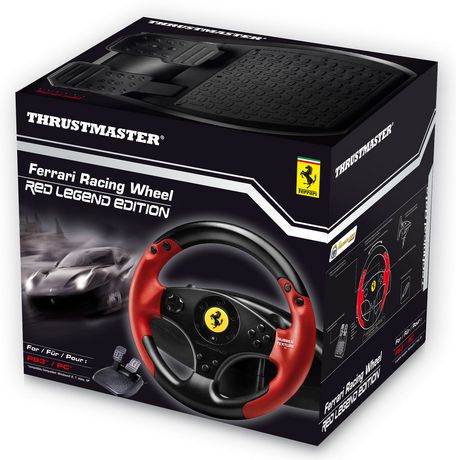 Thrustmaster Ferrari Racing Wheel Red Legend Edition PS3 | Walmart Canada