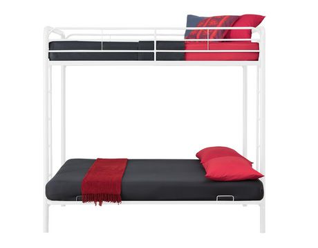 Dhp Twin Over Futon Bunk Bed, Queen Size Futon Bunk Bed