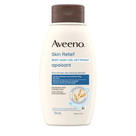 Aveeno Skin Relief Body Wash, Itchy, dry Skin Care, Cleanser, Oat, Sensitive Skin, Fragrance Free