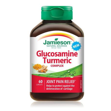 Jamieson Glucosamine Turmeric Complex Caplets, 60 caplets