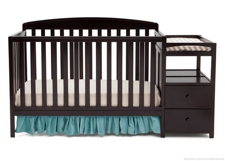 baby cribs with changing table walmart