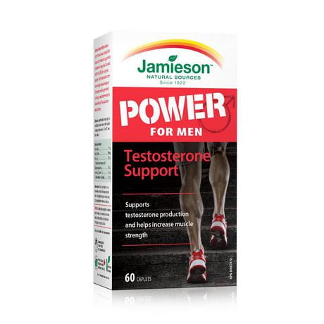 Jamieson Power for Men Testosterone Support Caplets, 60 caplets