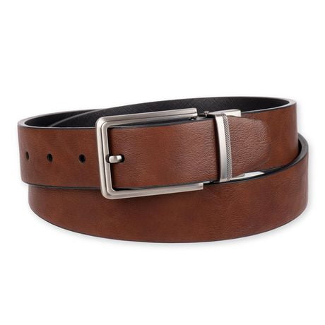 Tailored Flex by Haggar Men's Two-In-One Reversible Dress Casual Stretch Belt