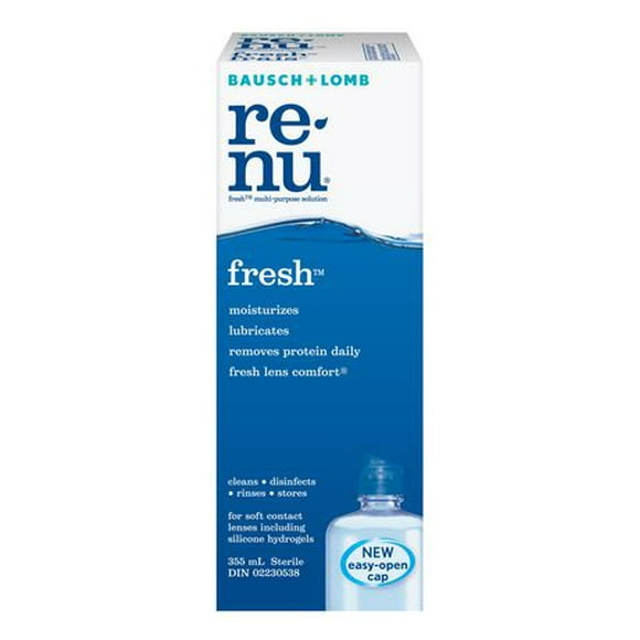 Bausch + Lomb Renu Fresh Multi-Purpose Solution, 355 mL