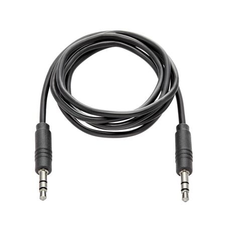 ONN ™ 0.9 meter AUX Cable (Black) - Walmart.ca