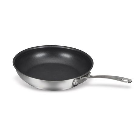 Cuisinart 12” Advantage Pro Non-Stick Stainless-Steel Skillet, 12” Non-Stick Stainless-Steel Skillet