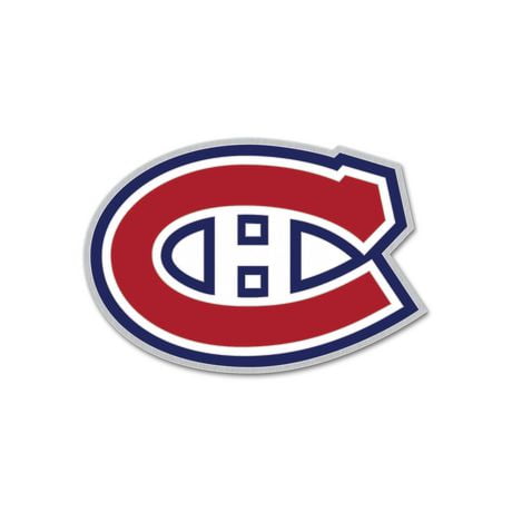 Carte à bijoux épinglette des Canadiens de Montréal