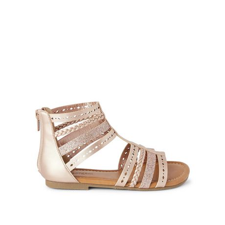 George Girls' Strappy Belle Sandal | Walmart Canada