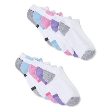 Athletic Works Women's Low Cut Sock 10-Pack, Sizes 4-10
