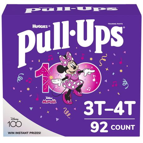 Sous-vêtements d’entraînement pour filles Pull-Ups, Emballage Économie Taille: 2T - 6T | 104 - 66 sous-vêtements