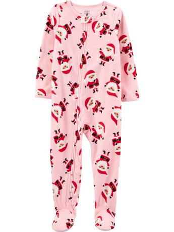 Child of Mine made by Carter's Girls Blanket Fleece - Santa | Walmart ...