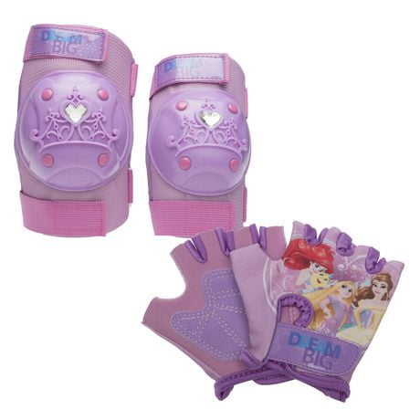 Bell Sports Disney Princess Protective Gear, Includes 6 pieces