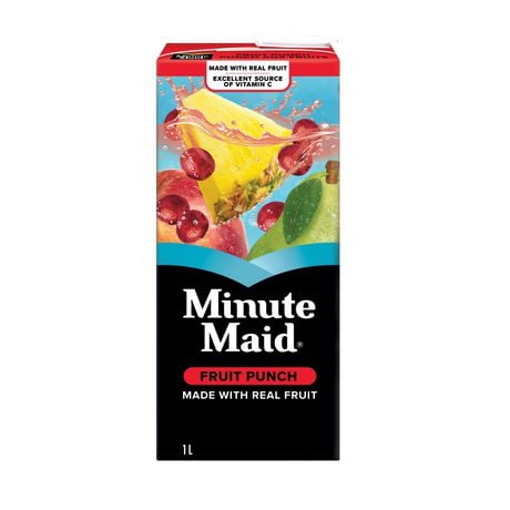 Minute Maid Fruit Punch 1L carton | Walmart Canada