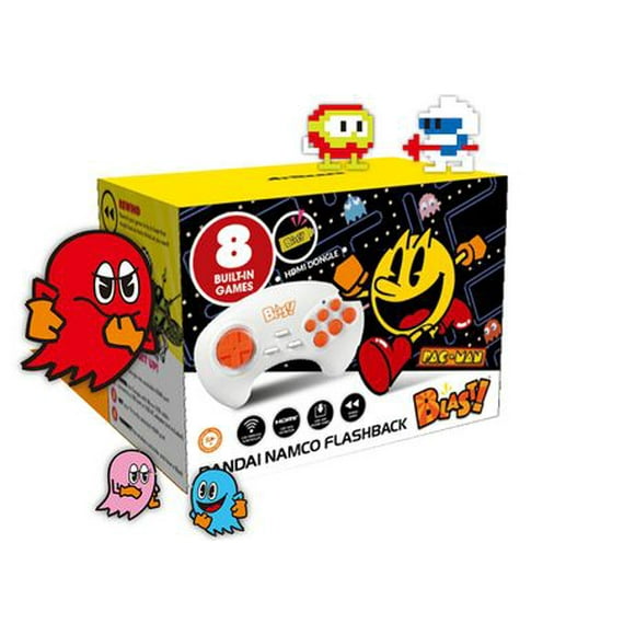 Bandai Namco Flashback Blast! Pac-Man - Console with HDMI Dongle